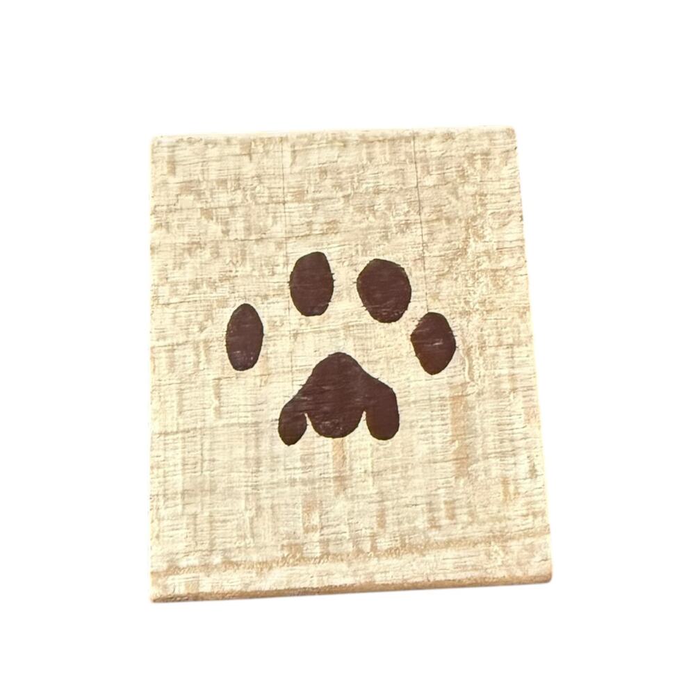 All Night Media 1982 Tiny Cat's Paw 222A Rubber Stamp